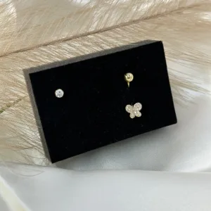 Gold Stud Piercing