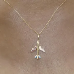 Airplane Necklace