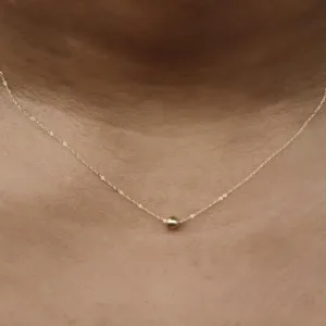 Gold Ball Necklace