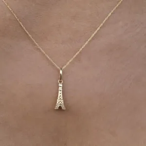 Gold Eiffel Tower